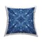 Centric Symmetry Pattern Decorative Printed Throw Pillow Design by El Perkin, 18 x 7 x 18
